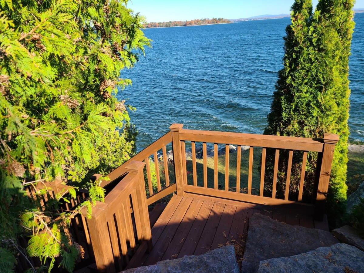 Loza House Adirondack Skydeck Unit Lake Front Plattsburgh Εξωτερικό φωτογραφία